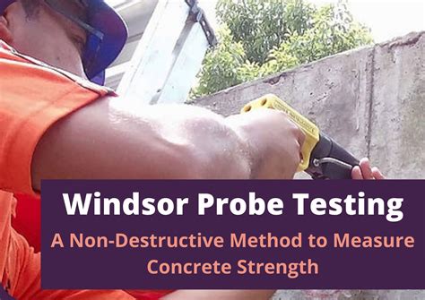 cement nondestructive compressive strength tester|windsor probe for concrete.